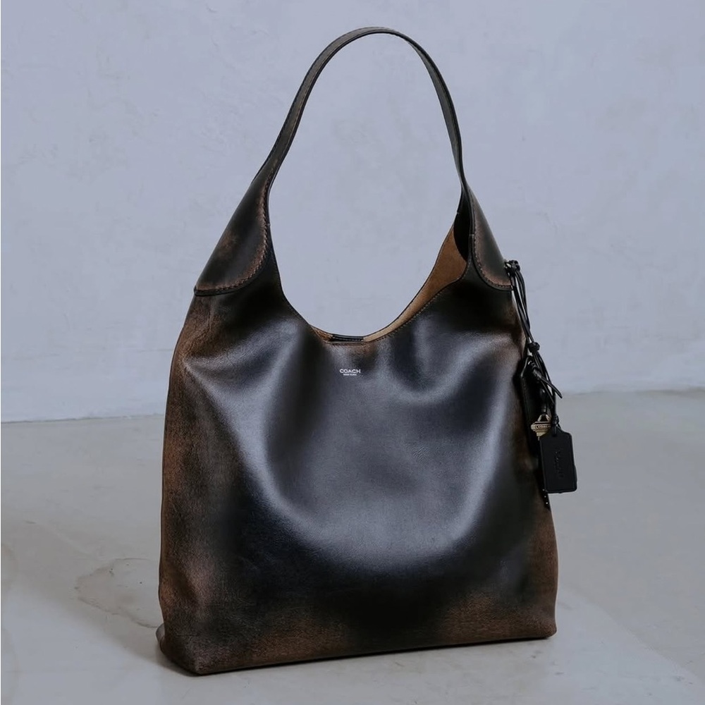 Coach Brooklyn 39 Loved Leather Shoulder Bag CBH42